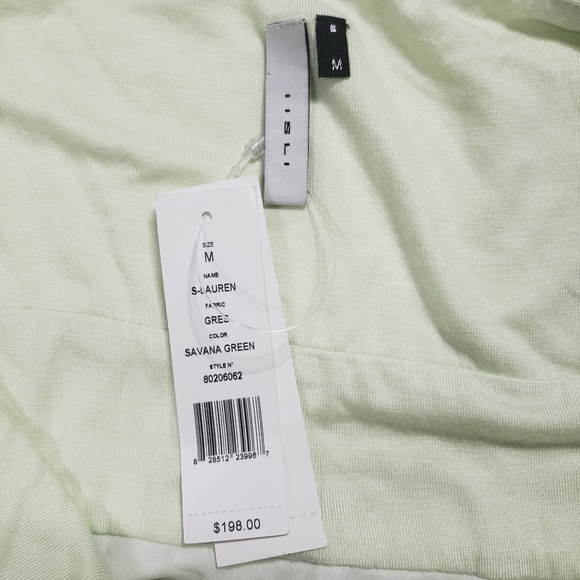 NWT Iisli Mint Green Short Dress Medium - Picture 6 of 7